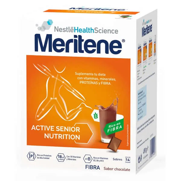 Meritene Active Senior Nutrition Schokoladen-Shake 14 Beutel