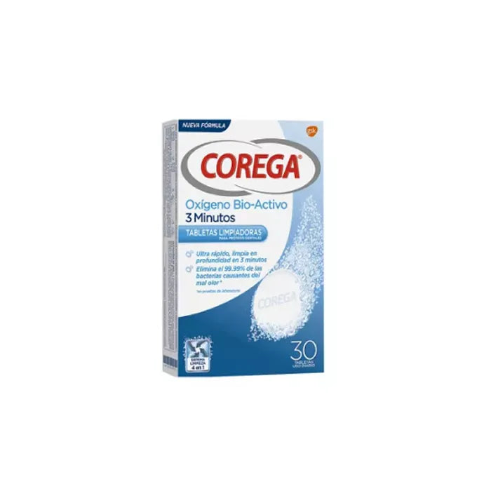 Corega Active Oxygen Reinigungstabletten 30 Stück