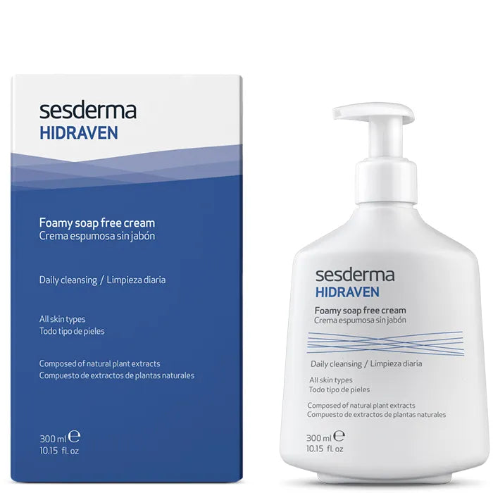 Sesderma Hidraven schäumende seifenfreie Waschcreme 300 ml