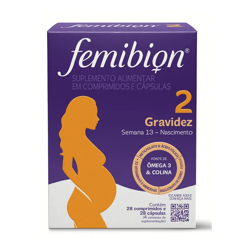 Femibion 2 Entwicklungstabletten und Omega-3 Kapseln 28 Stück