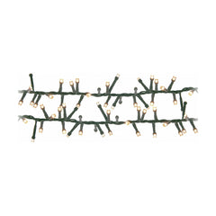 LED-Lichterkette Warmes licht Warmes Weiß 17 m grün