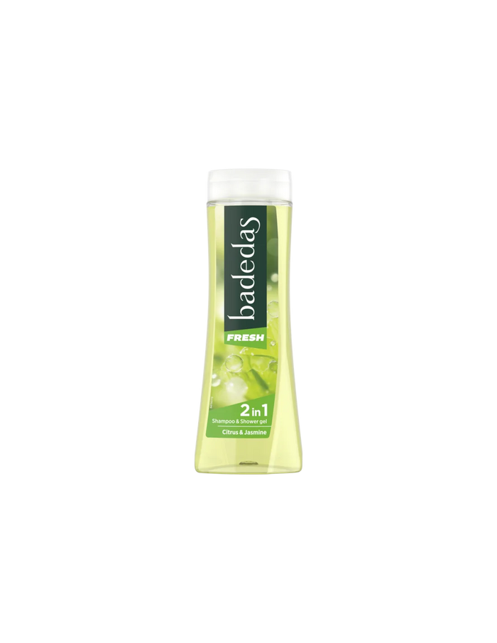 Badedas Fresh 2in1 Citrus und Jasmine Duschgel & Shampoo 600ml