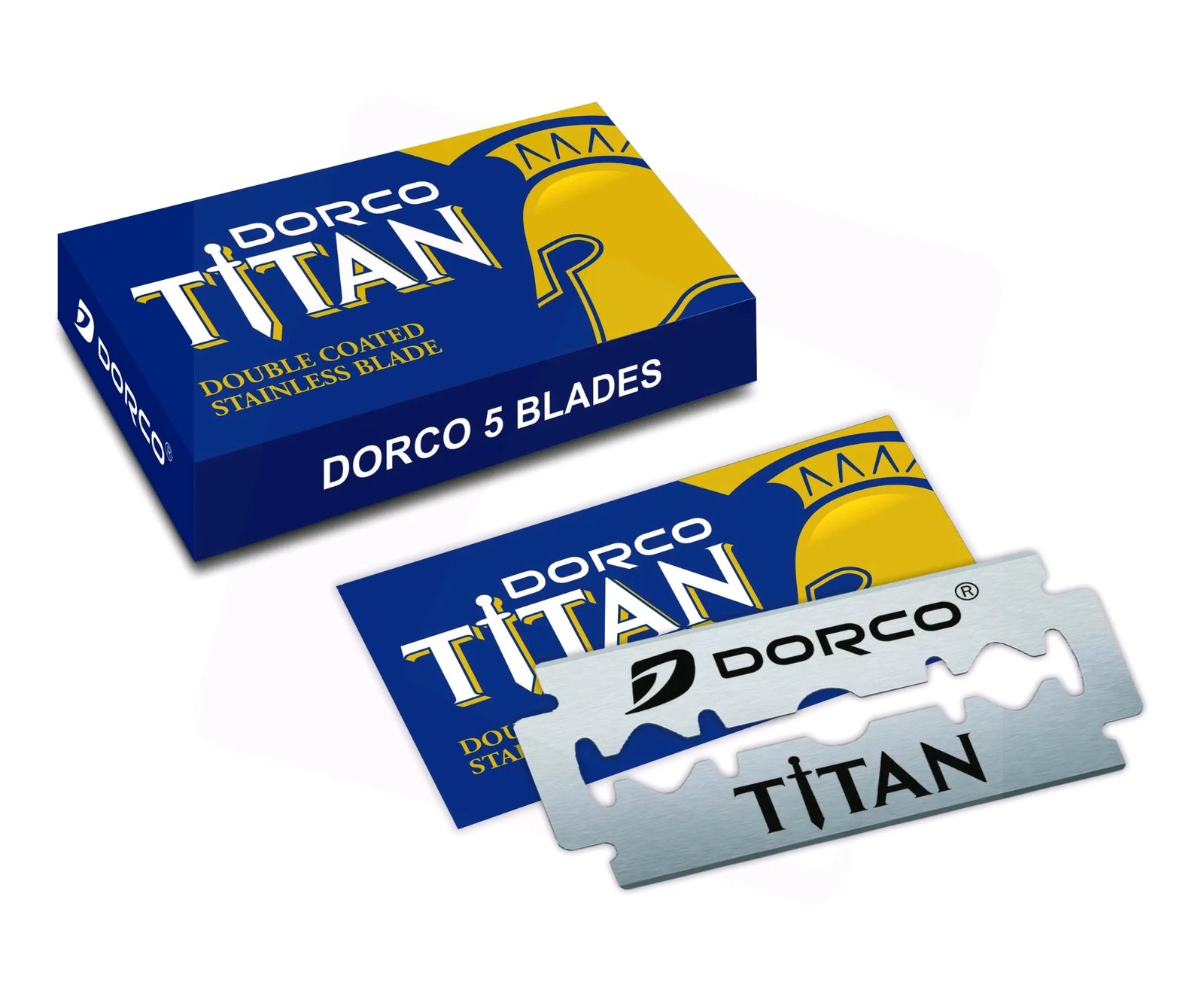 LEA Dorco Titan doppelschneidige Rasierklingen 10 Stück