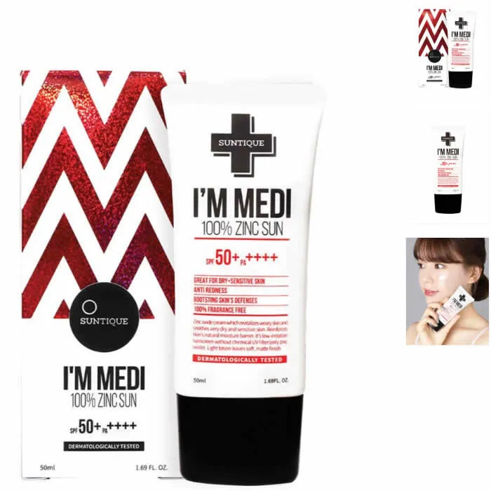 SUNTIQUE I'm Medi Zinc Sun SPF50 Sonnenschutz 50ml