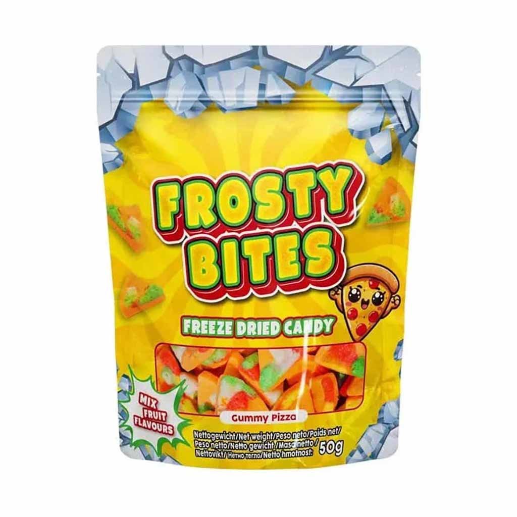 Frosty Bites Gefriergetrocknete Gummi Pizza 175g
