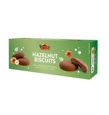 Papagena Biscuits mit Haselnusscremefüllung 150g – Produktansicht