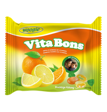 Woogie Vita Bons Multivitamin Bonbons 175g – Produktansicht