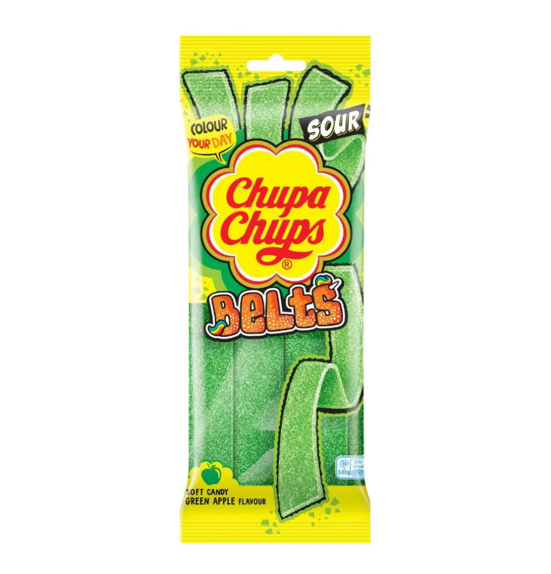 Chupa Chups Apple Belts 90g Fruchtgummi mit Apfelgeschmack
