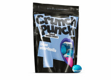 Crunch Punch Blue Starballs Gefriergetrocknete Bonbons 100g Blau – Detailansicht
