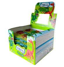 Vidal Dino Jelly Fruchtgummi Dinosaurier – Detailansicht