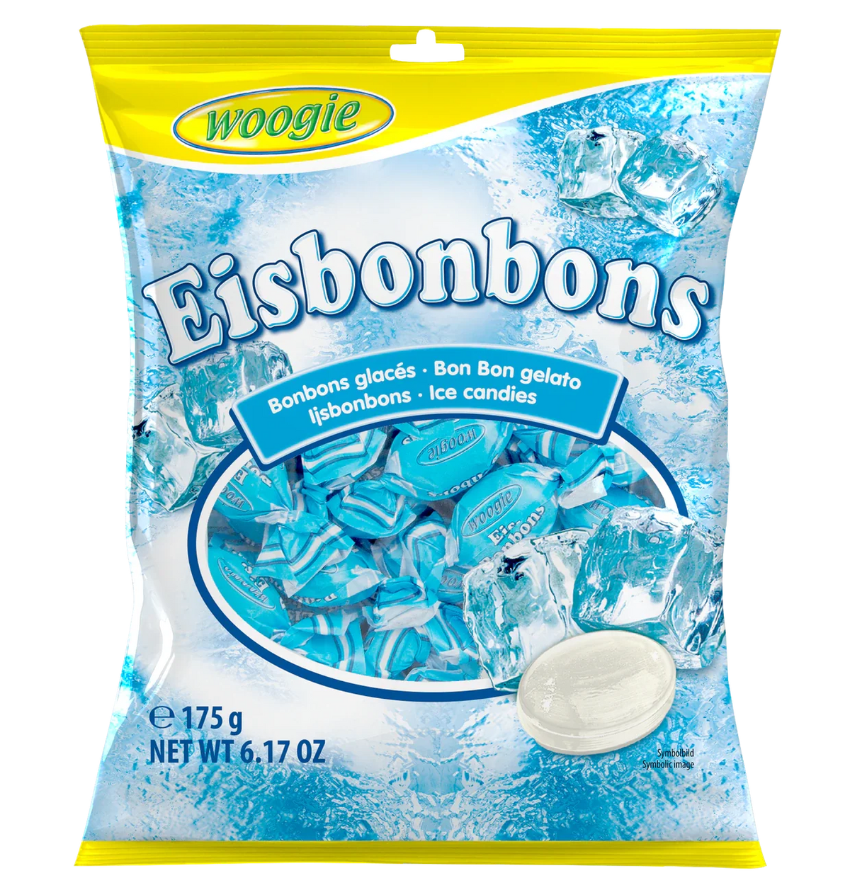 Woogie Eisbonbons 175g mit leichtem Minzaroma
