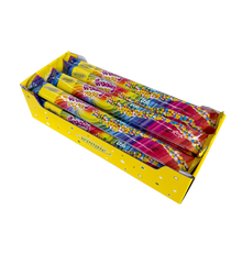Woogie Freaky Rope 26g Fruchtgummi Schlange mit Erdbeergeschmack und Zuckerperlen – Detailansicht