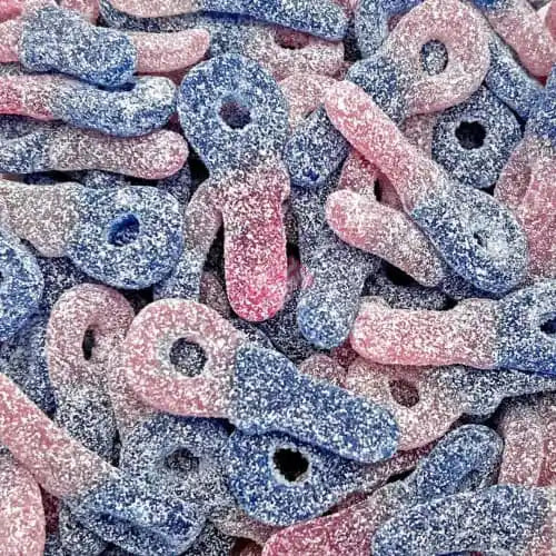 Frisia Vegane saure Bubblegum Fruchtgummi Schnuller 1 kg – Detailansicht