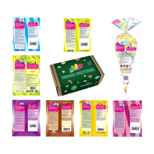 Hitschies Frohe Festtage Box 1080g mit Kaubonbons – Detailansicht