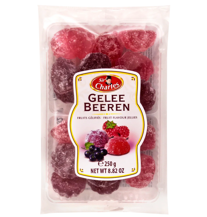 Sir Charles gezuckertes Gelee mit Beerengeschmack 250g – Produktansicht