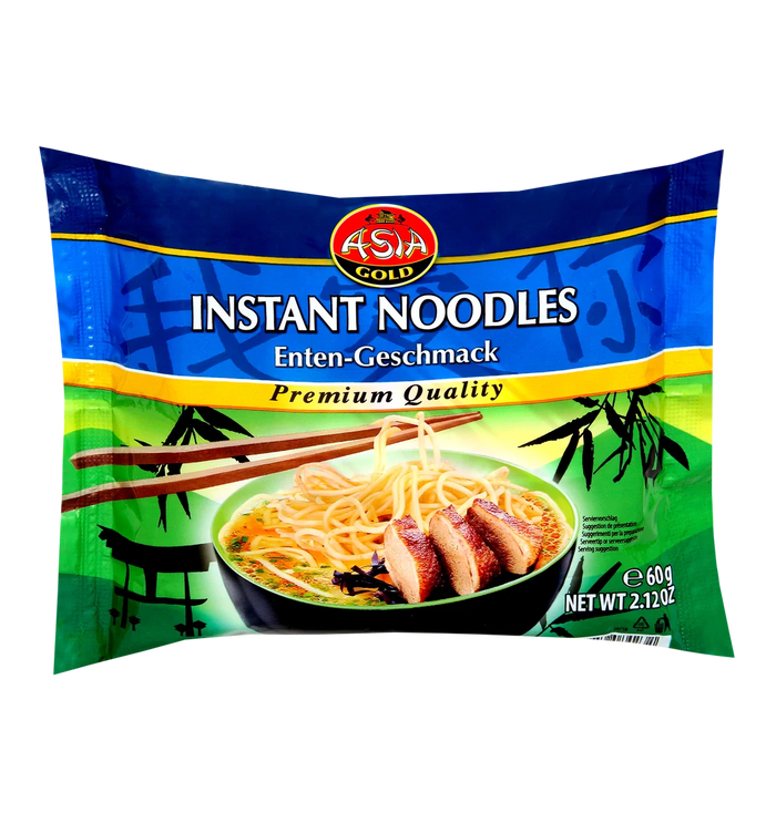Asia Gold Instant Nudeln mit Enten Geschmack 60g
