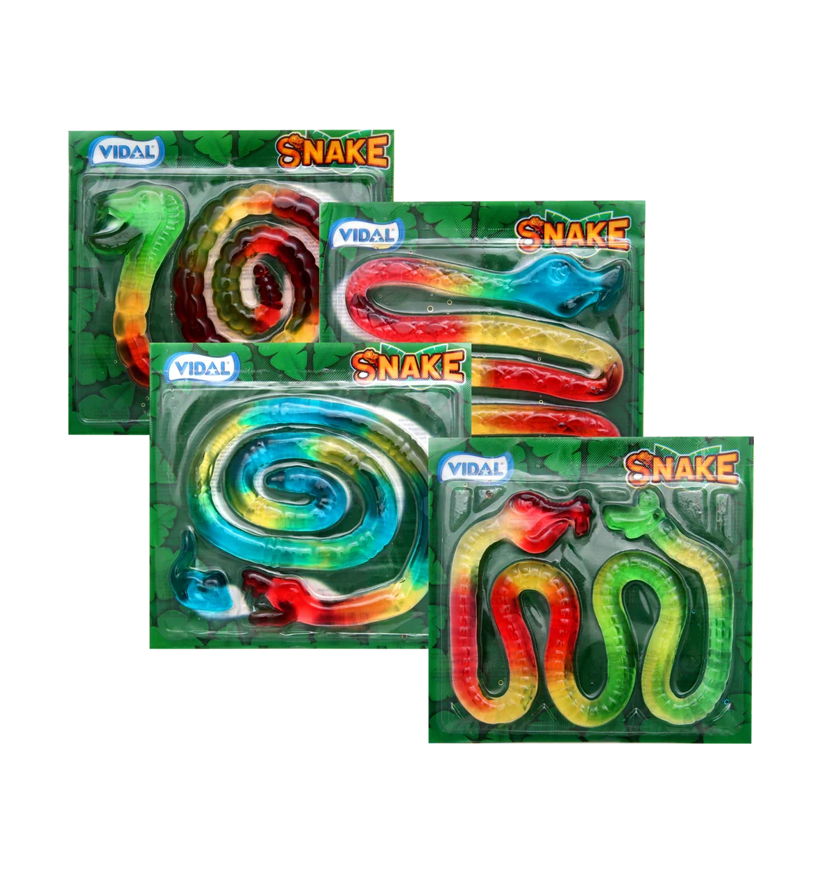 Vidal Jelly Snake 66g Fruchtgummi Riesenschlange – Produktansicht