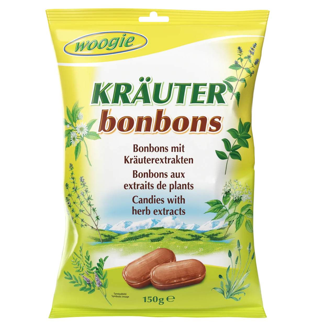 Woogie Kräuterbonbons 150g mit 20 verschiedenen Kräutern