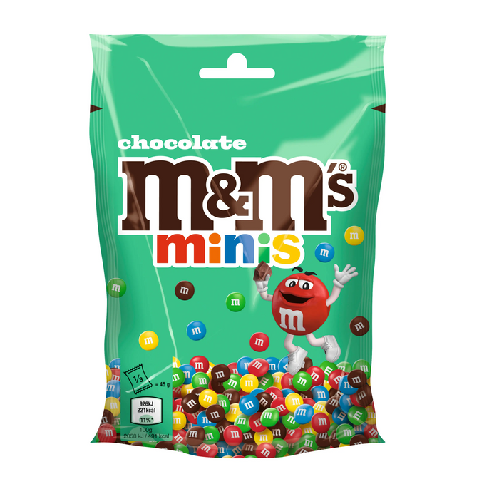 M&M´s M&M's Chocolate Minis bunte Schokolinsen 135 g Produktbild