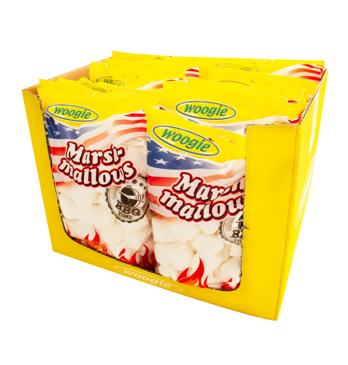 Woogie Marshmallows Barbecue 300g Schaumzucker zum Rösten und Naschen – Detailansicht