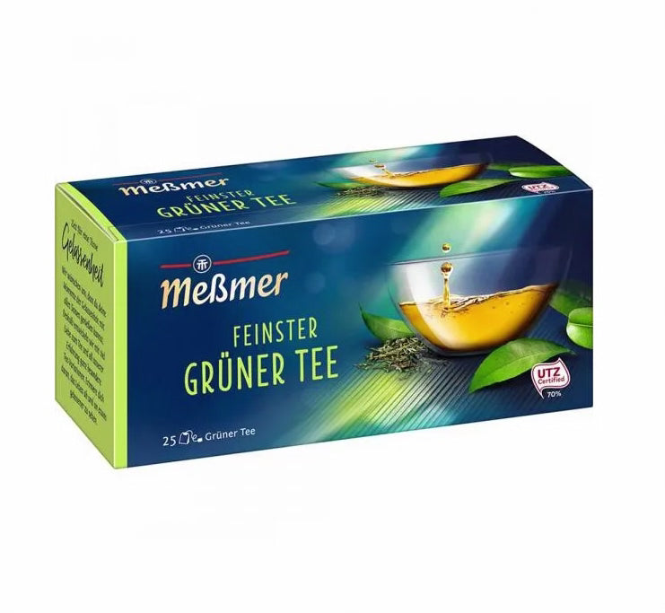 Messmer Grüner Tee 25er Pack mit Ingwer und Orangenschalen 43.75g