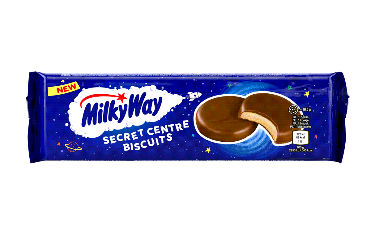 Milky Way Secret Centre Kekse 132g
