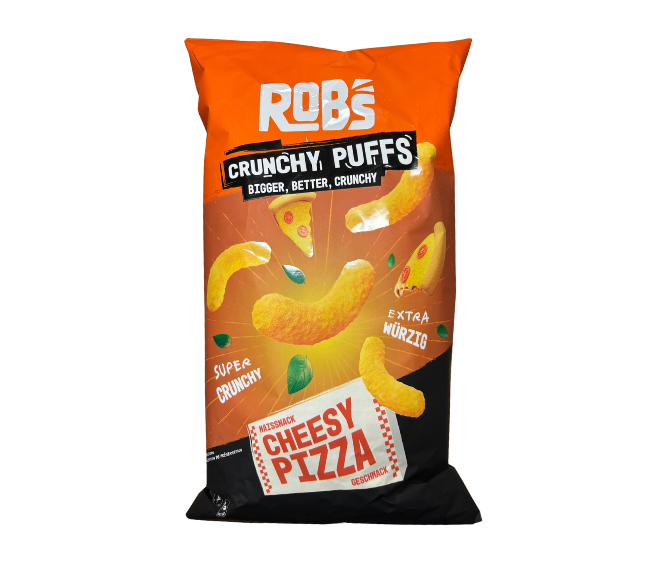 Rob´s Rob's Crunchy Puffs Cheesy Pizza Chips 130g