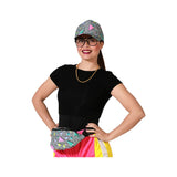 Verkleidung für Erwachsene 80er Jahre (4 Stück)