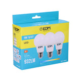 Packung mit 3 LED-Lampen EDM 98207 F 60 W 10 W 68 W E27 810 Lm 932 Lm Ø 6 x 10,8 cm (6400 K)