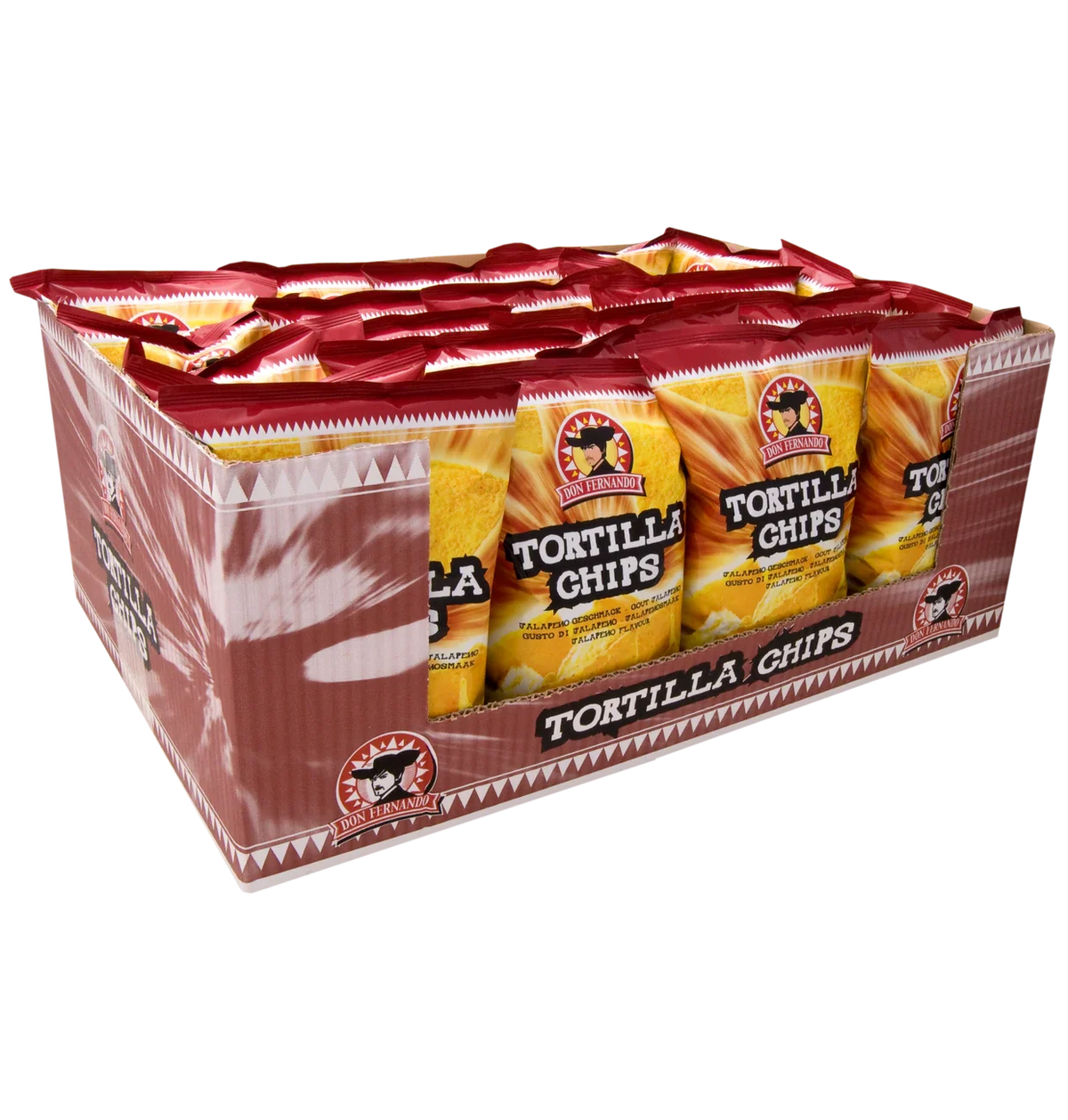 Don Fernando Tortilla Nacho Chips mit Chilligeschmack 200g – Detailansicht