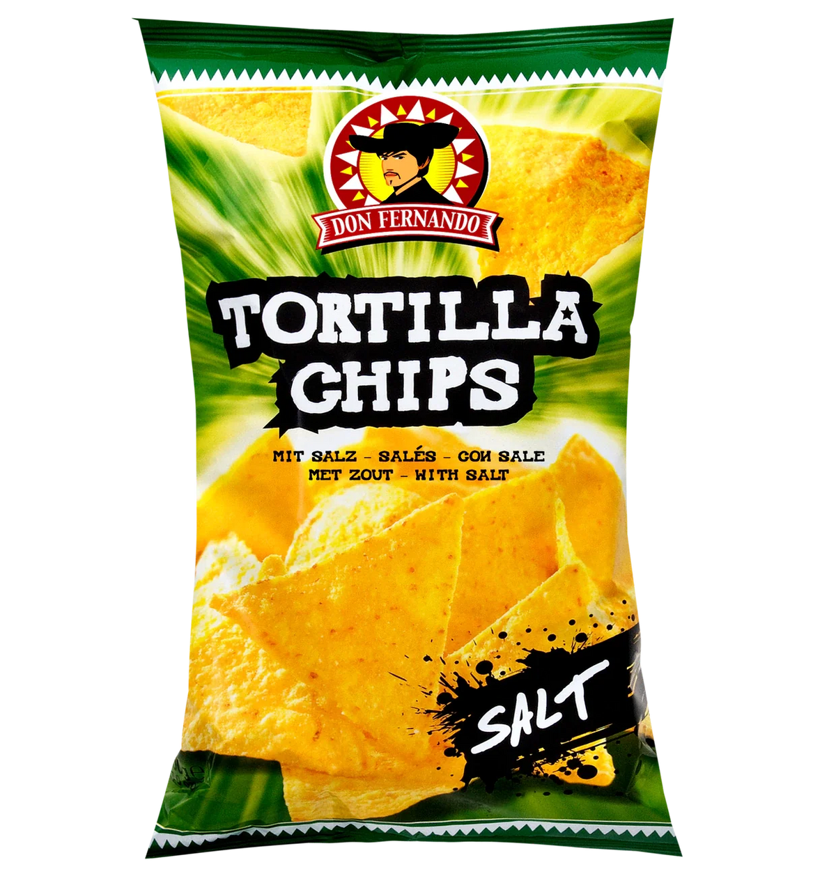 Don Fernando Tortilla Nacho Chips mit Salz 200g – Produktansicht