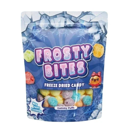 Arctic Farms Frosty Bites Gummy Puffs fruchtig 50g Soft Candy
