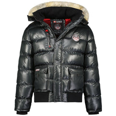 Canadian Peak Herren Winter Daunenjacke Schwarz