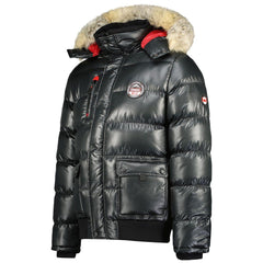 Canadian Peak Herren Winter Daunenjacke Schwarz