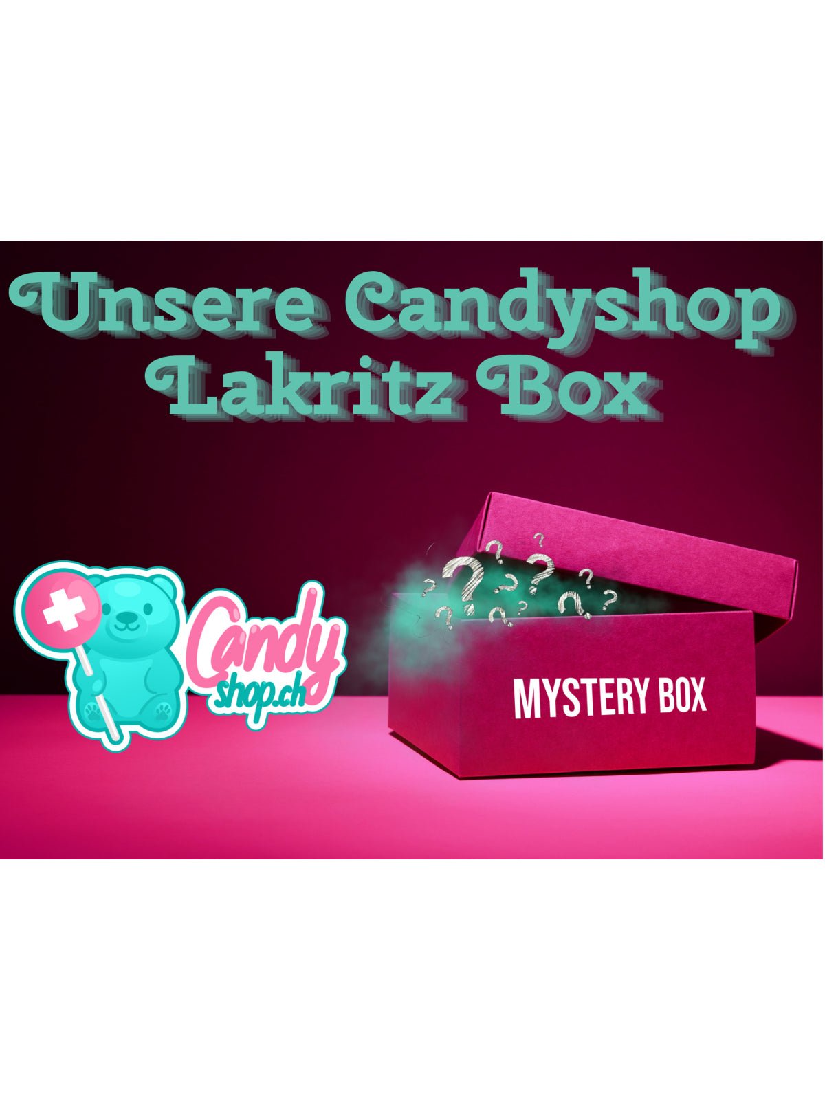 Candyshop.ch Lakritz Monats Überraschungsbox 175g Schwarze Lakritz-Selection