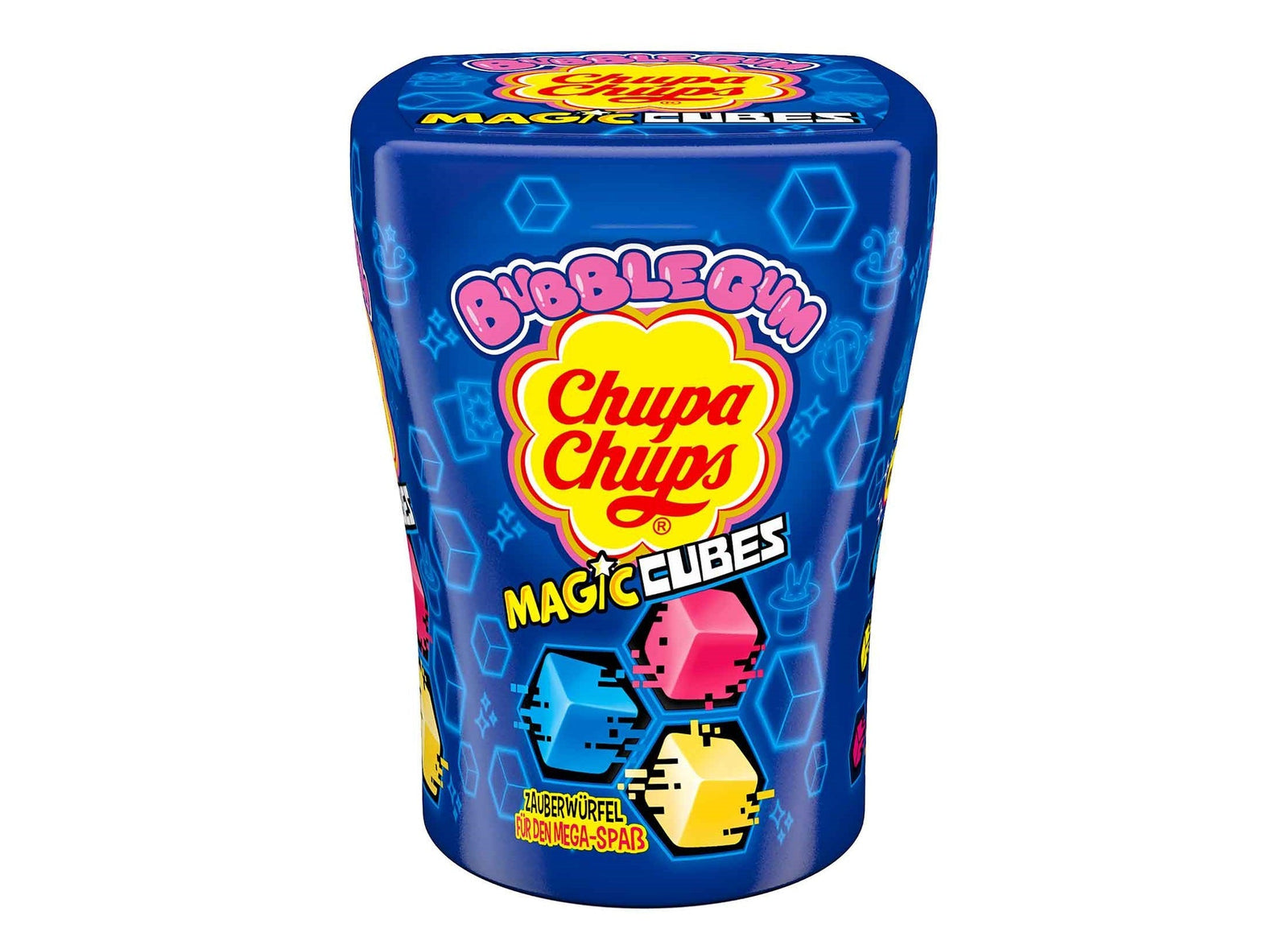 Chupa Chups Magic Cubes Kaugummi mit Fruchtgeschmack 41 Stück – Produktansicht