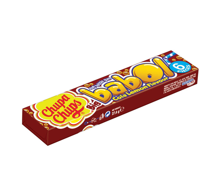 Chupa Chups Big Babol Cola Lemon Lolli 6er Pack