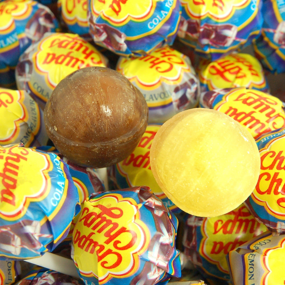 Chupa Chups Fresh Cola 100er Lollis 1200g – Detailansicht