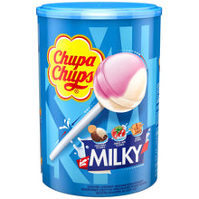 Chupa Chups Milky 100er Lutscher verschiedene Geschmacksrichtungen 1200g – Produktansicht