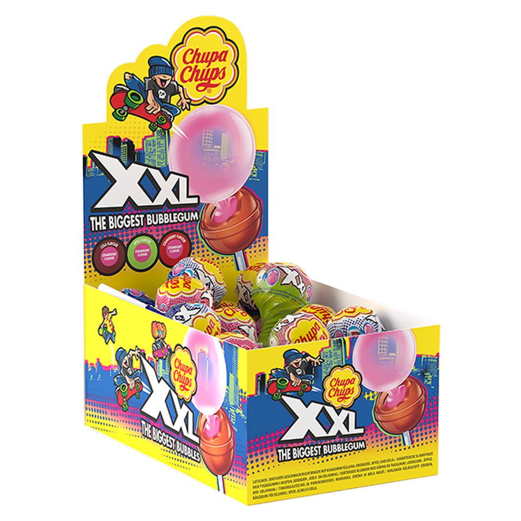Chupa Chups XXL the Biggest Bubblegum Lollis 25 Stück à 29g