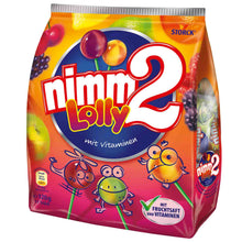 Chupa Chups nimm2 Lolly 12er Pack einzeln verpackte Lollis 120g – Produktansicht