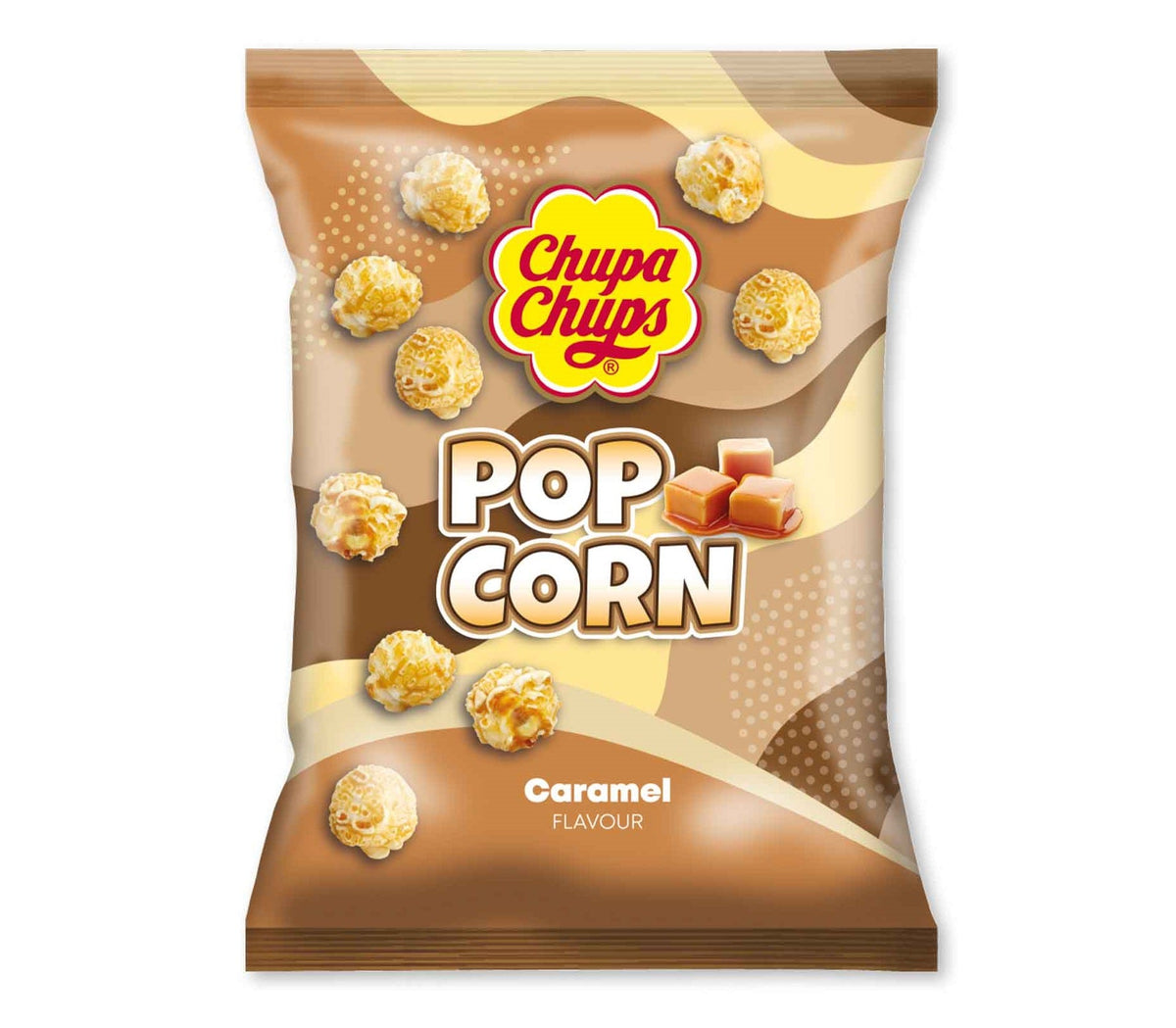 Chupa Chups Popcorn Caramel 90g - Karamell-Popcorn Snack