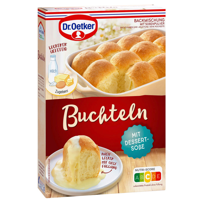 Dr Oetker Backmischung Buchteln Beige 175g – Produktansicht