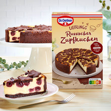 Dr Oetker Backmischung Russischer Zupfkuchen 670g – Seitenansicht