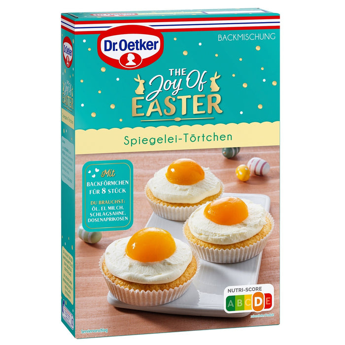 Dr Oetker Easter Spiegelei Törtchen Backmischung 175g – Produktansicht