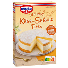 Dr Oetker Käse-Sahne Torte Backmischung 385g für klassische Käse-Sahne Torte – Seitenansicht