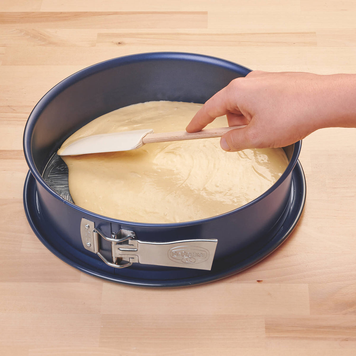 Dr Oetker Obstkuchen Backmischung Beige 175g – Seitenansicht