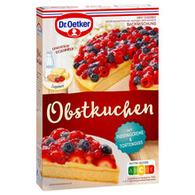 Dr Oetker Obstkuchen Backmischung Beige 175g – Produktansicht