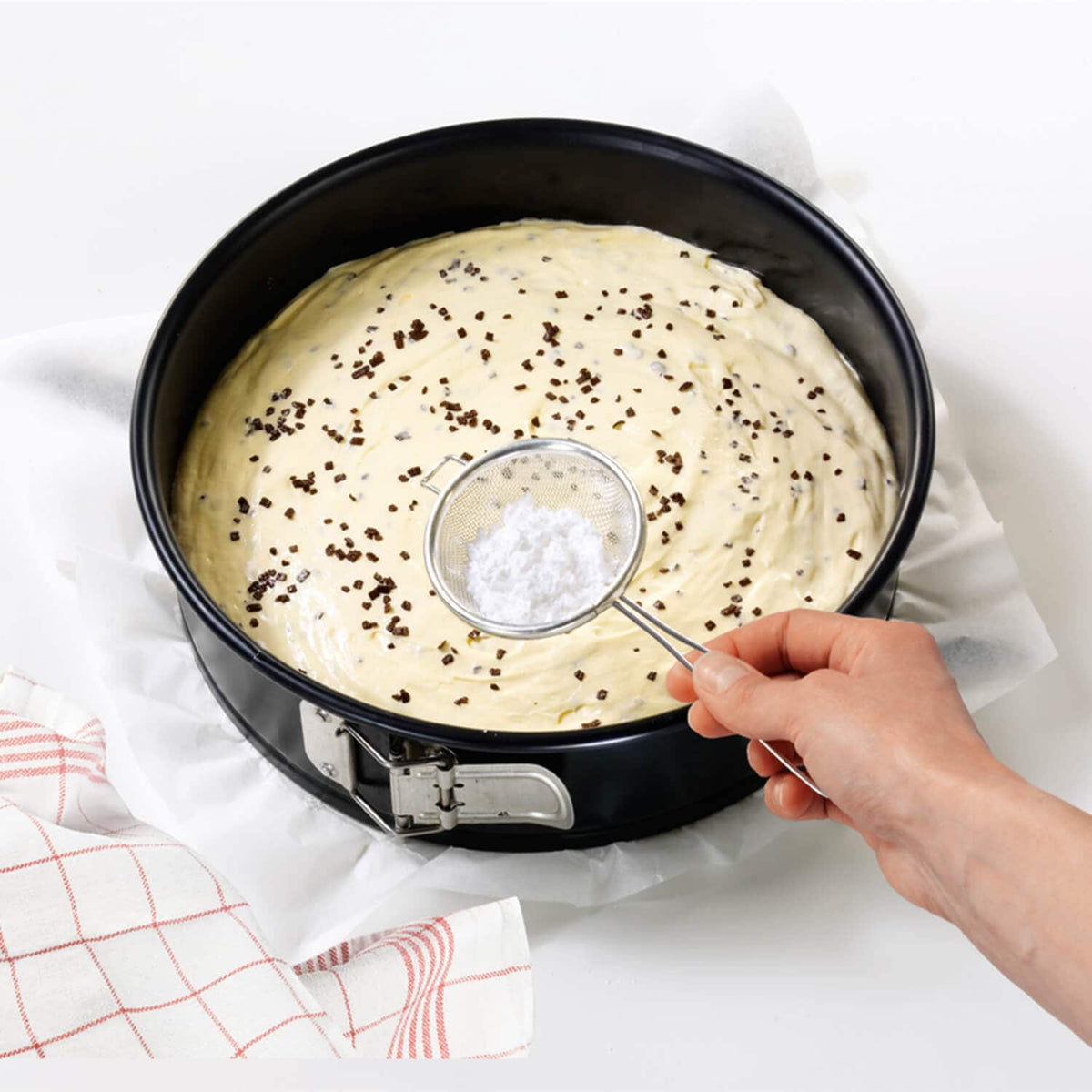 Dr Oetker Schokino Wolke Backmischung 485g für Schokoladenkuchen – Rückansicht