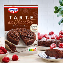 Dr Oetker Tarte au Chocolat Backmischung 470g Produktbild – Rückansicht